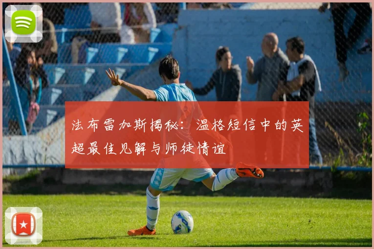 法布雷加斯揭秘:温格短信中的英超最佳见解与师徒情谊